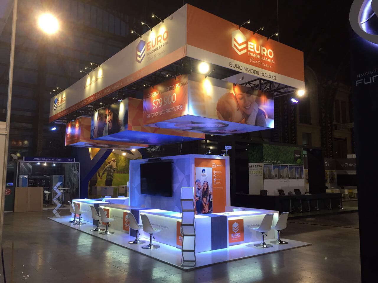 Montaje del stand Euro Inmobiliaria